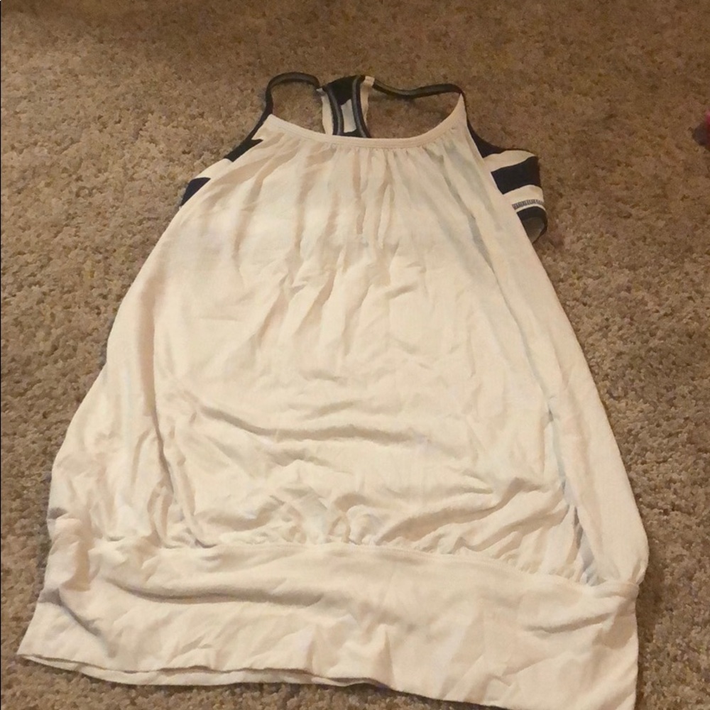 Lululemon Tank Top- Razor back with built in Bra